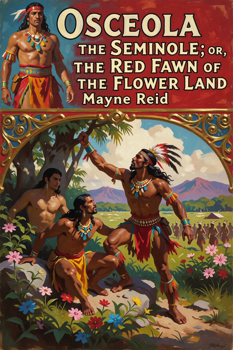 Cover of Osceola the Seminole; or, The Red Fawn of the Flower Land by Mayne Reid