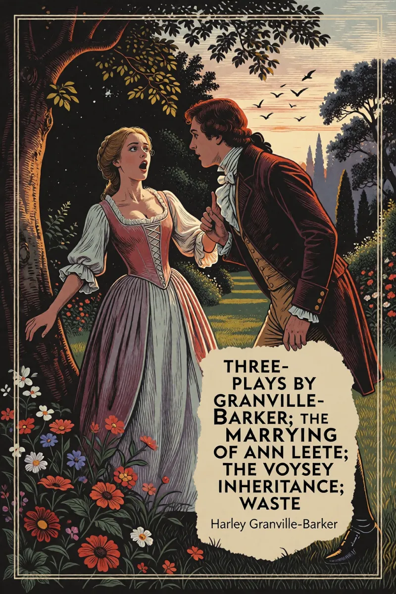Cover of Three Plays by Granville-Barker: The Marrying of Ann Leete; The Voysey Inheritance; Waste by Harley Granville-Barker