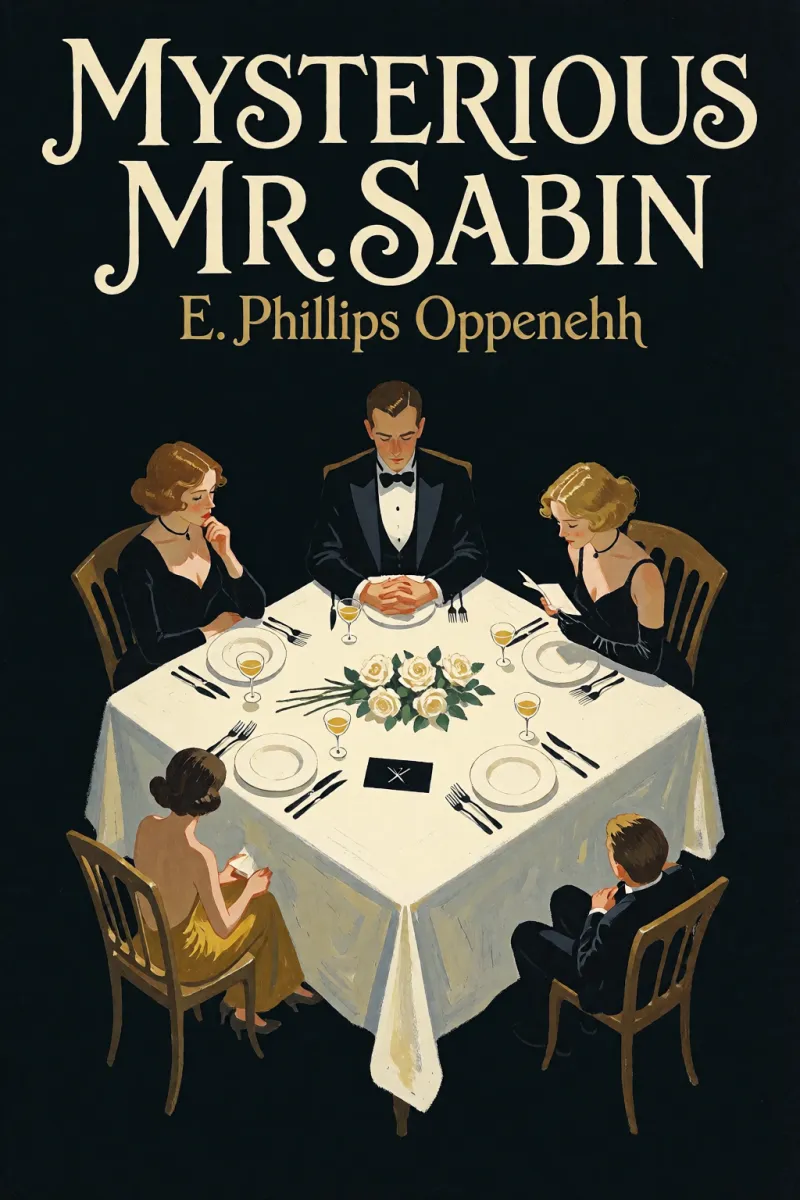Cover of Mysterious Mr. Sabin by E. Phillips Oppenheim