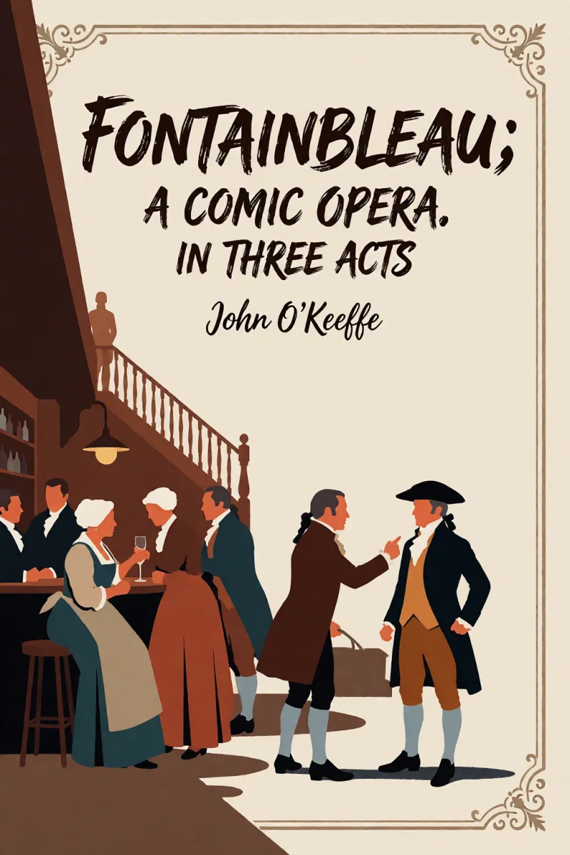 Cover of Fontainbleau; a comic opera. In three acts by John O'Keeffe