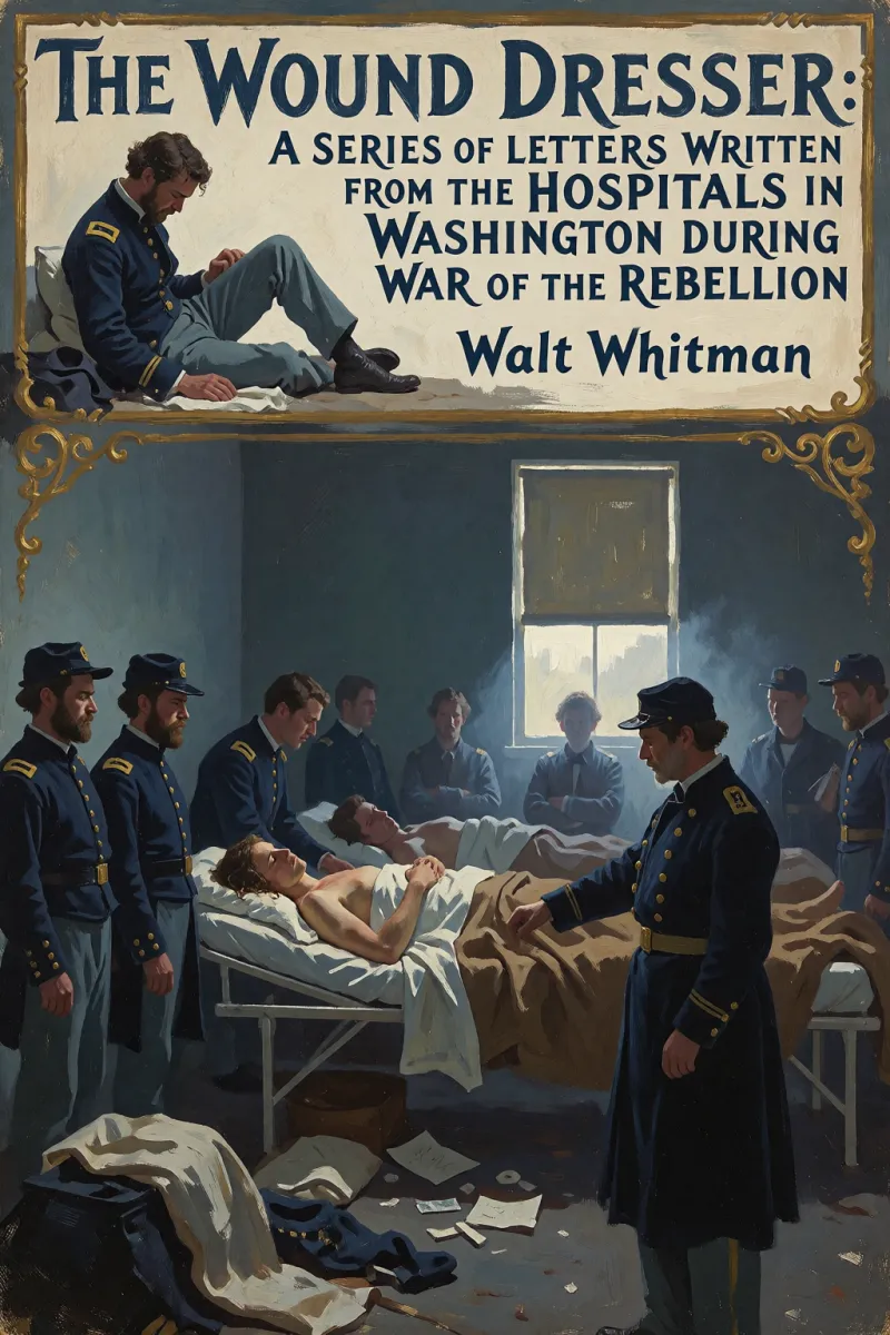Cover of The Wound Dresser: A Series of Letters Written from the Hospitals in Washington during the War of the Rebellion by Walt Whitman