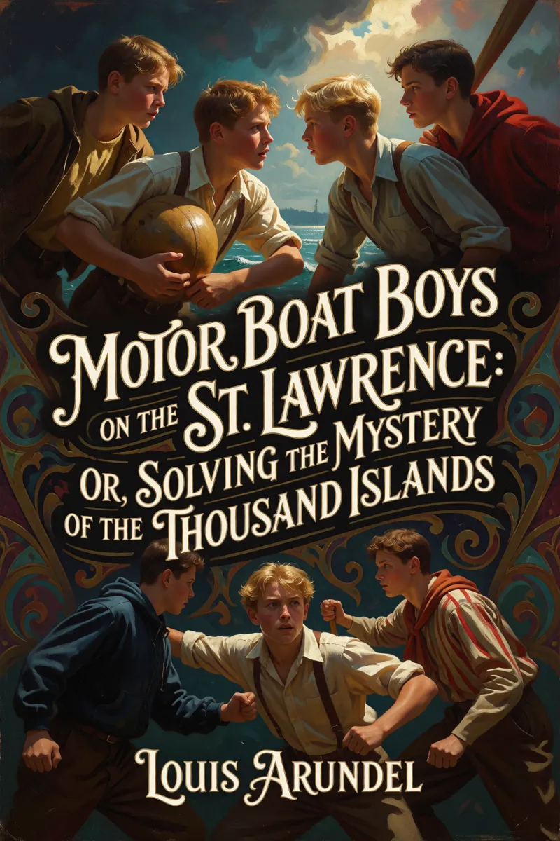 Cover of Motor Boat Boys on the St. Lawrence: Or, Solving the Mystery of the Thousand Islands by Louis Arundel