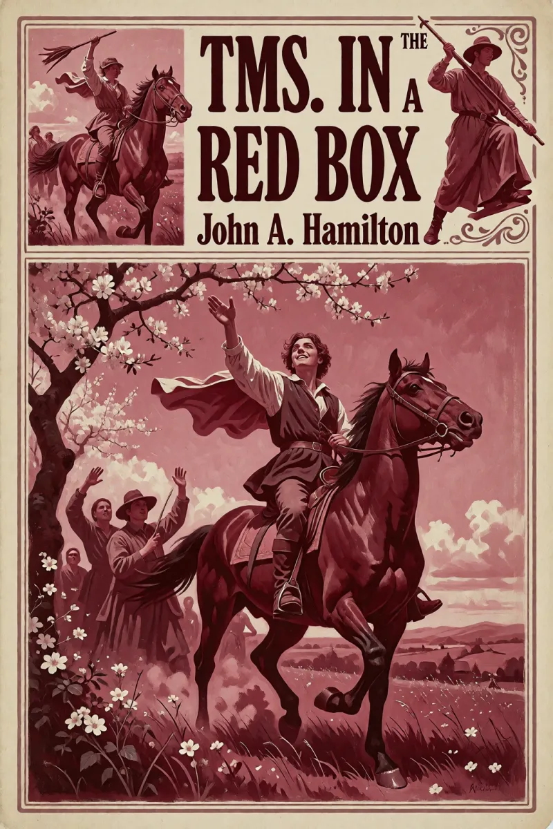 Cover of The MS. in a Red Box by John A. Hamilton