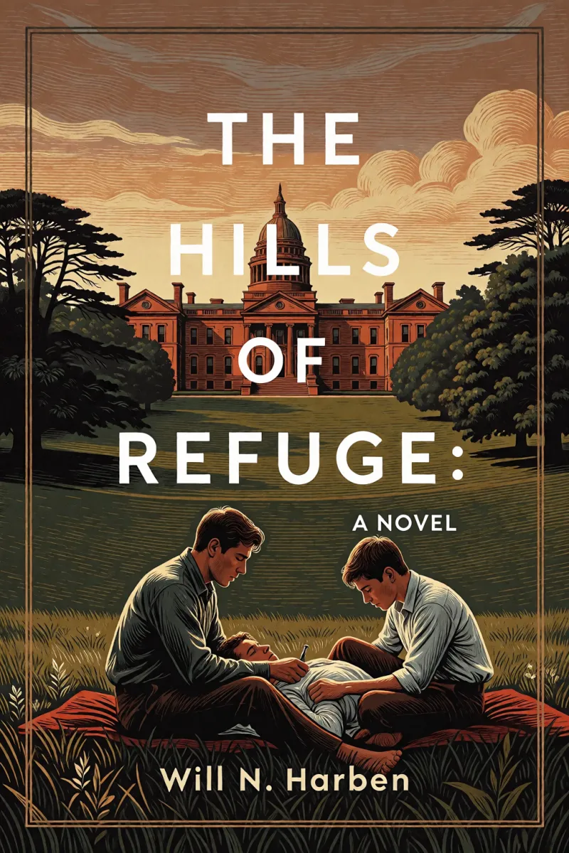 Cover of The Hills of Refuge: A Novel by Will N. Harben
