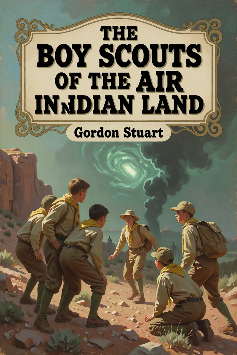 Cover of The Boy Scouts of the Air in Indian Land by Gordon Stuart