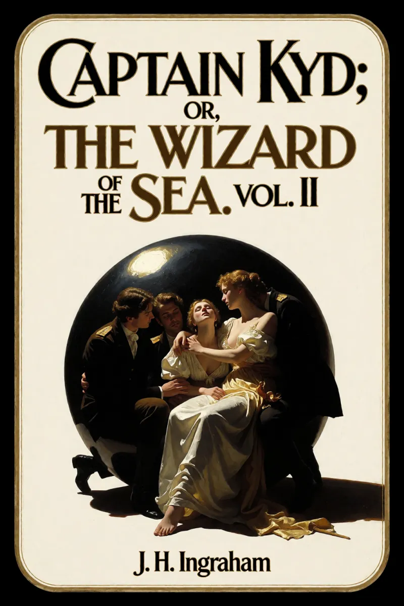 Cover of Captain Kyd; or, The Wizard of the Sea. Vol. II by J. H. Ingraham