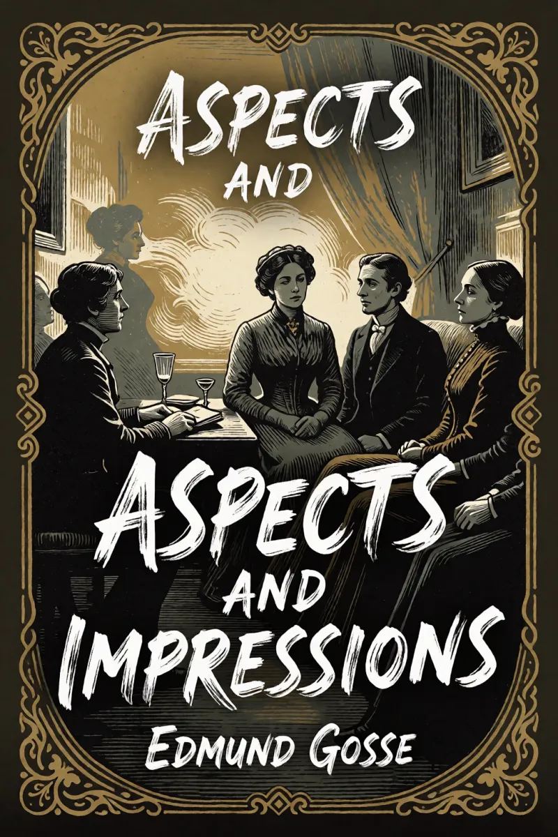 Cover of Aspects and Impressions by Edmund Gosse