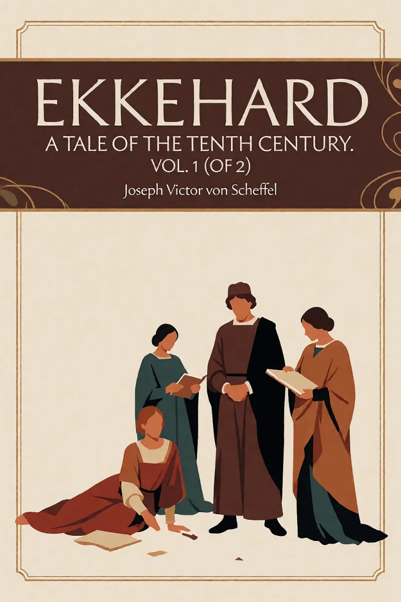 Cover of Ekkehard: A Tale of the Tenth Century. Vol. 1 (of 2) by Joseph Victor von Scheffel