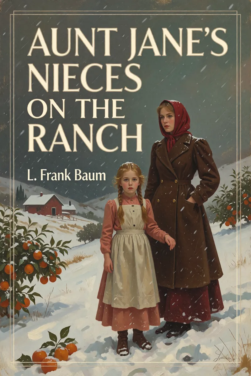 Cover of Aunt Jane's Nieces on the Ranch by L. Frank Baum
