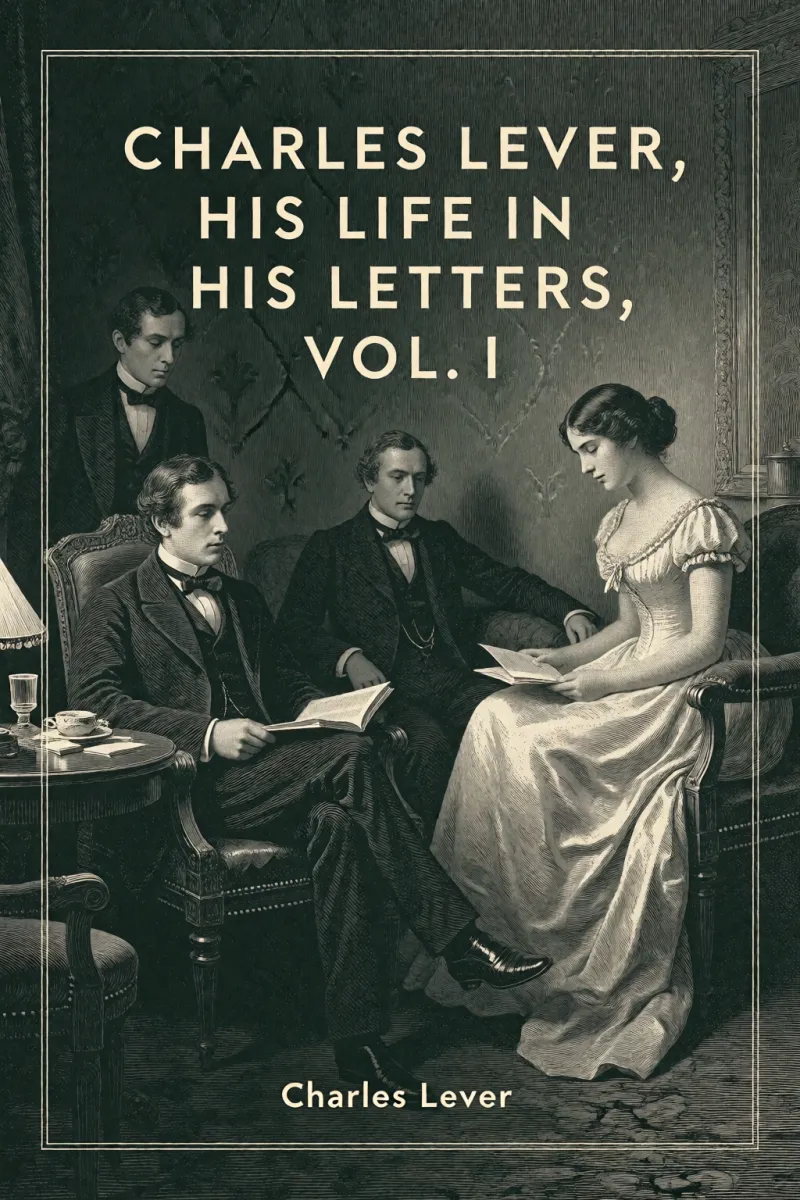 Cover of Charles Lever, His Life in His Letters, Vol. I by Charles Lever