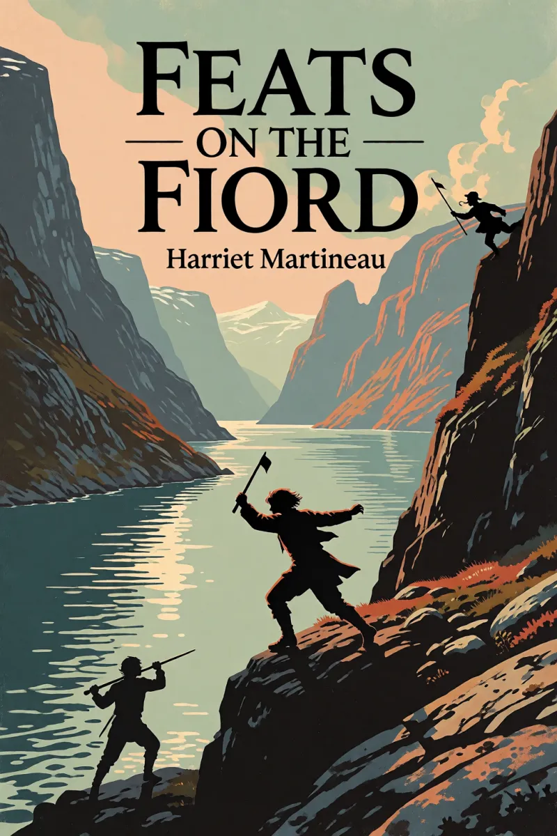 Cover of Feats on the Fiord by Harriet Martineau