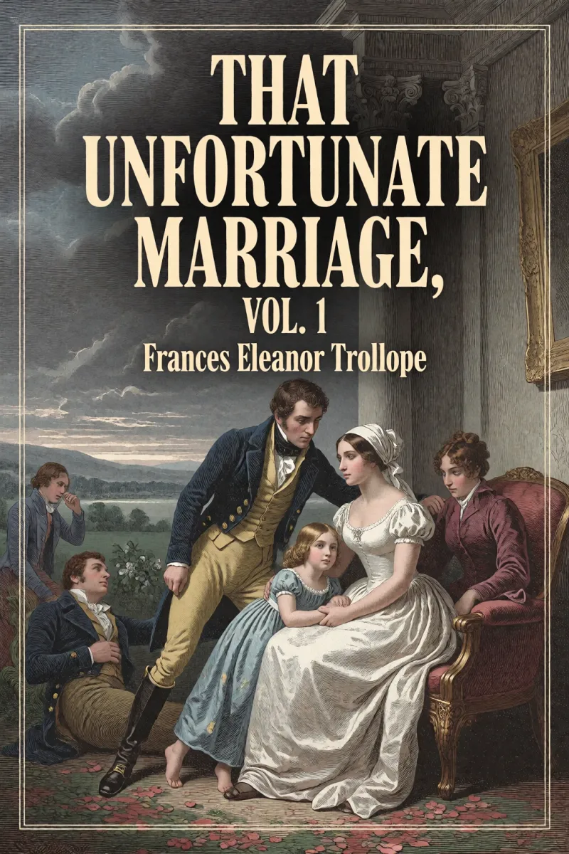 Cover of That Unfortunate Marriage, Vol. 1 by Frances Eleanor Trollope