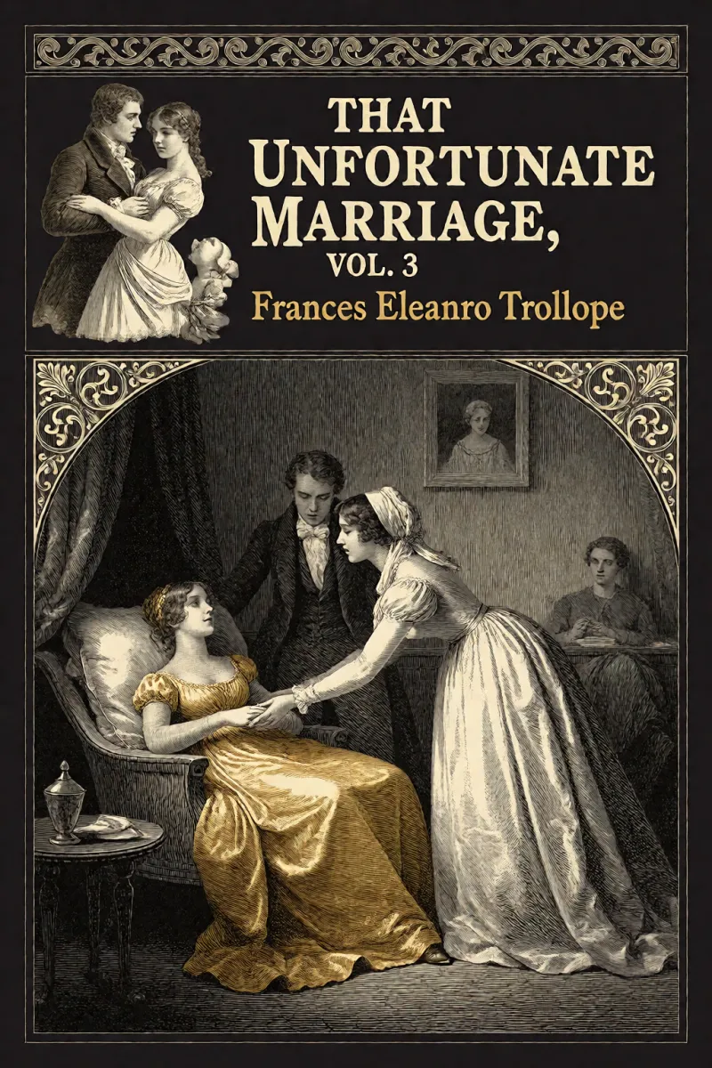 Cover of That Unfortunate Marriage, Vol. 3 by Frances Eleanor Trollope