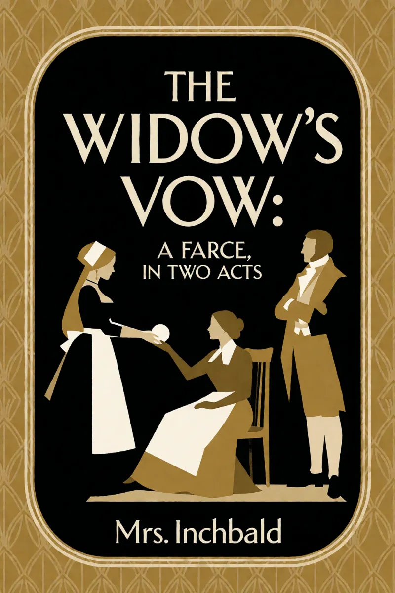Cover of The Widow's Vow: A Farce, in Two Acts by Mrs. Inchbald