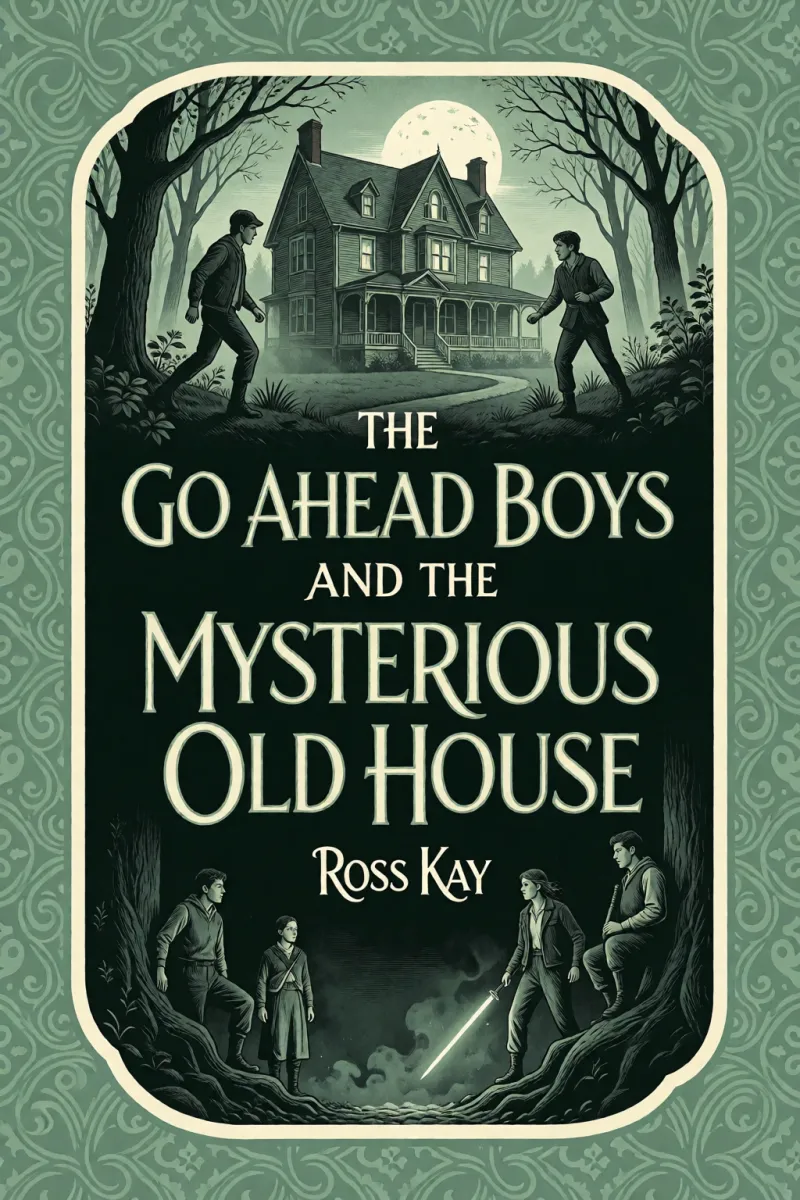 Cover of The Go Ahead Boys and the Mysterious Old House by Ross Kay