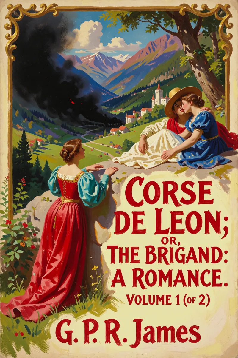 Cover of Corse de Leon; or, The Brigand: A Romance. Volume 1 (of 2) by G. P. R. James