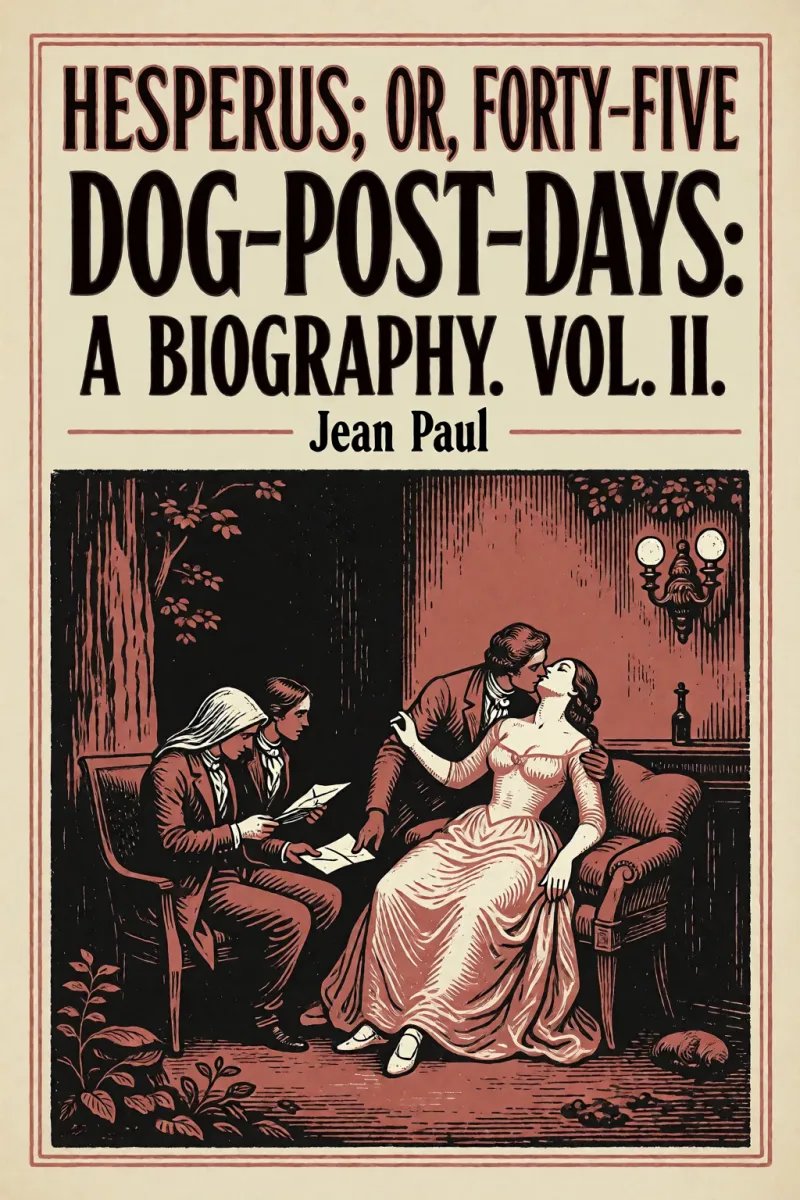 Cover of Hesperus; or, Forty-Five Dog-Post-Days: A Biography. Vol. II. by Jean Paul