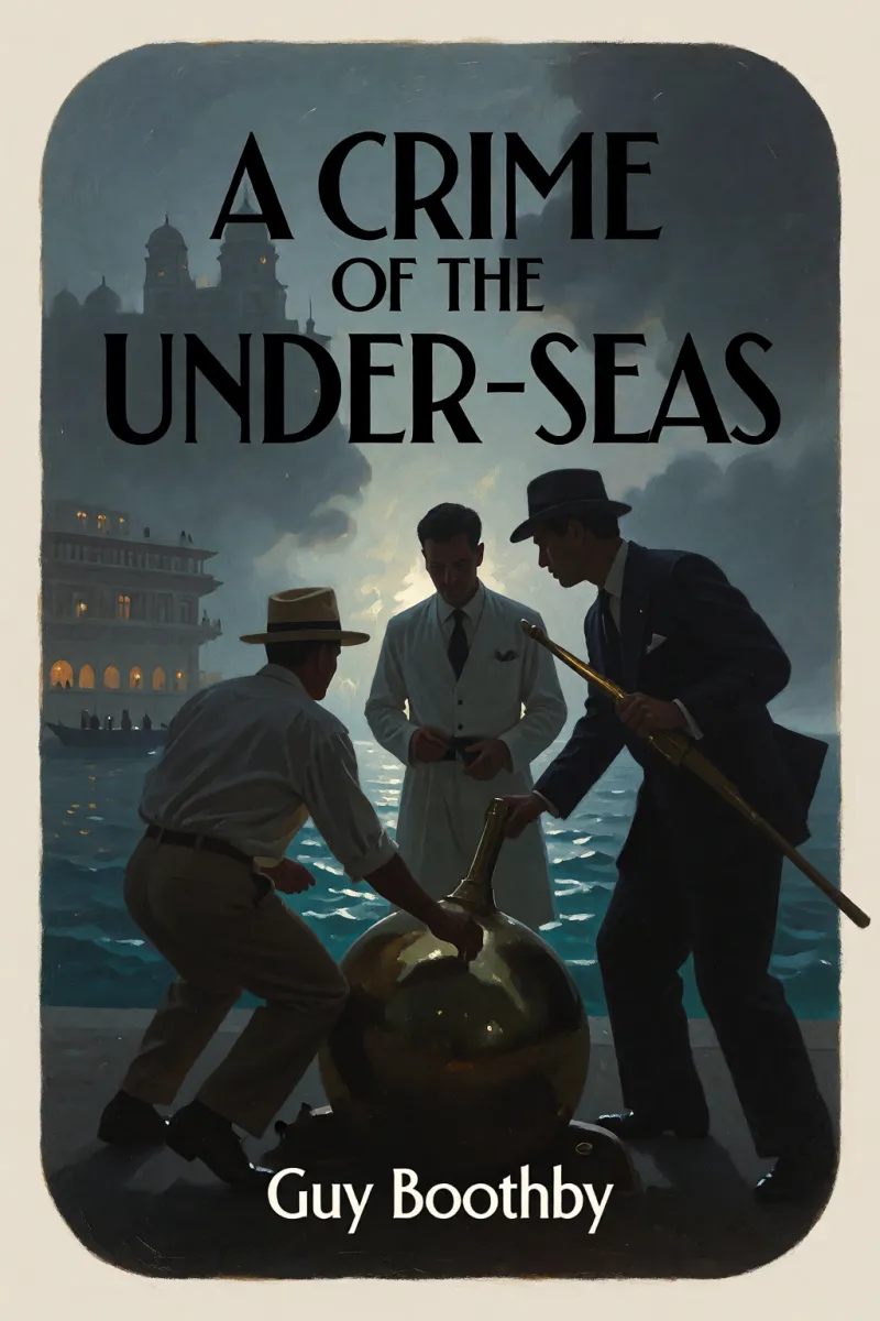Cover of A Crime of the Under-seas by Guy Boothby
