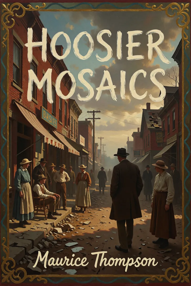 Cover of Hoosier Mosaics by Maurice Thompson