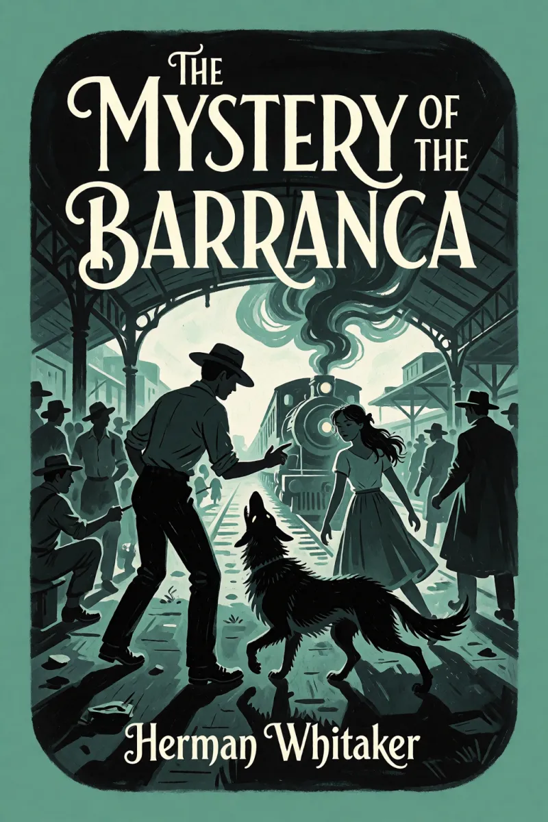 Cover of The Mystery of The Barranca by Herman Whitaker