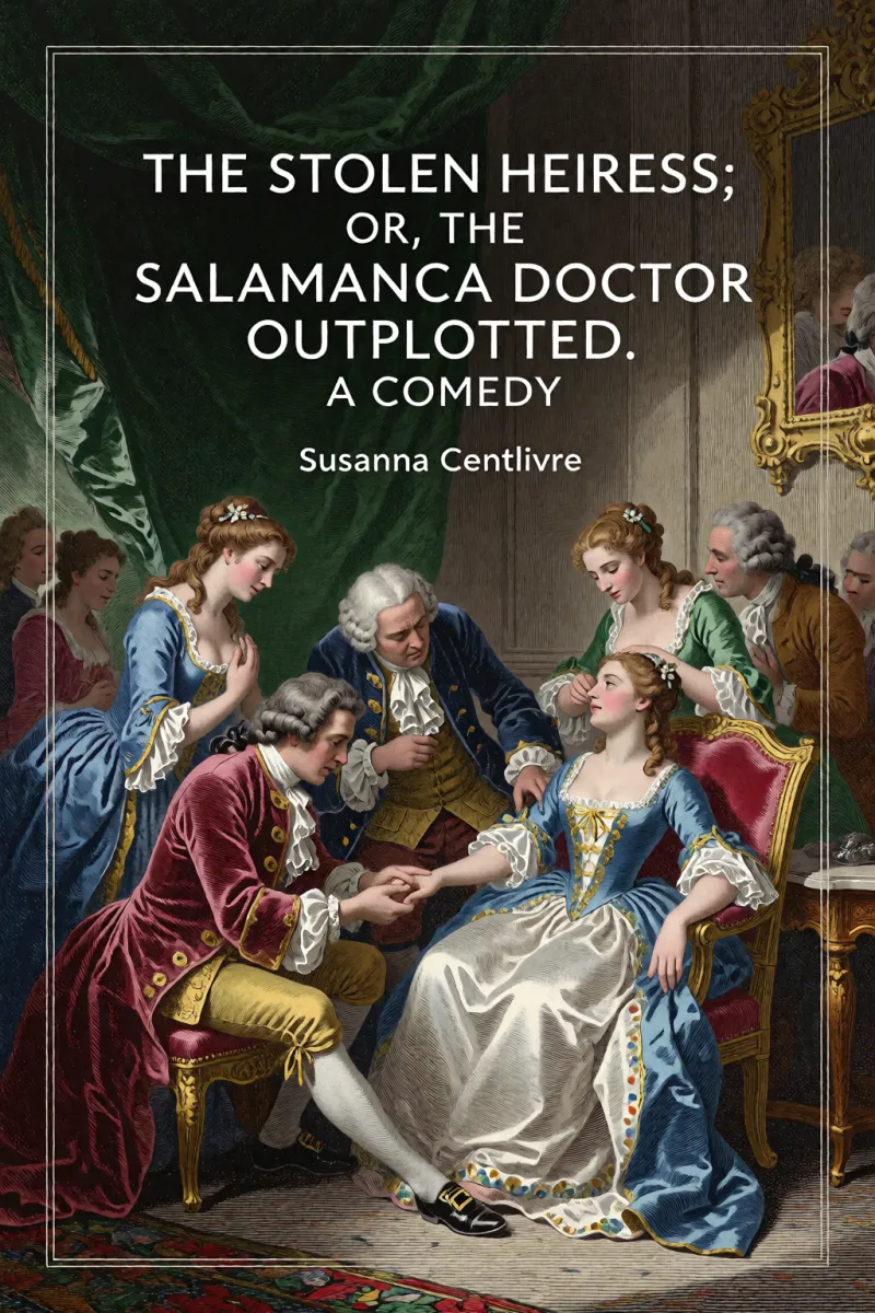 Cover of The Stolen Heiress; or, The Salamanca Doctor Outplotted. A Comedy by Susanna Centlivre