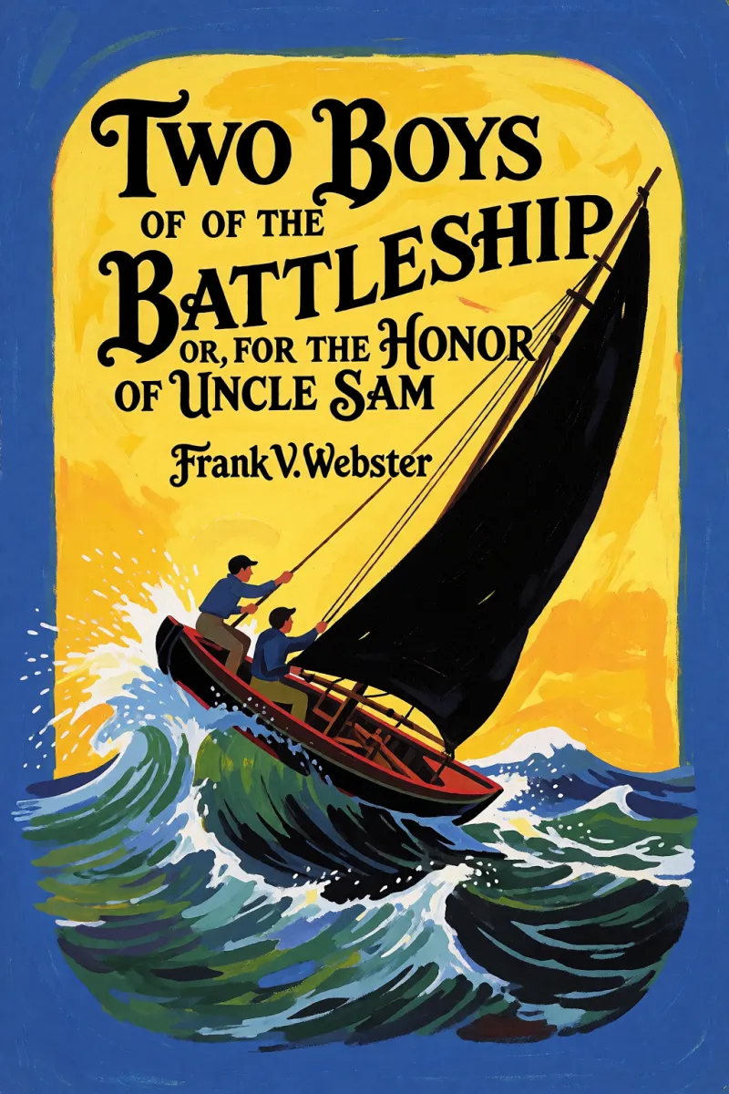 Cover of Two Boys of the Battleship; Or, For the Honor of Uncle Sam by Frank V. Webster