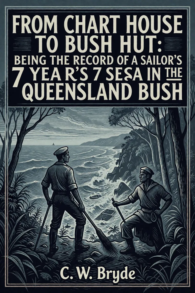 Cover of From Chart House to Bush Hut: Being the Record of a Sailor's 7 Years in the Queensland Bush by C. W. Bryde