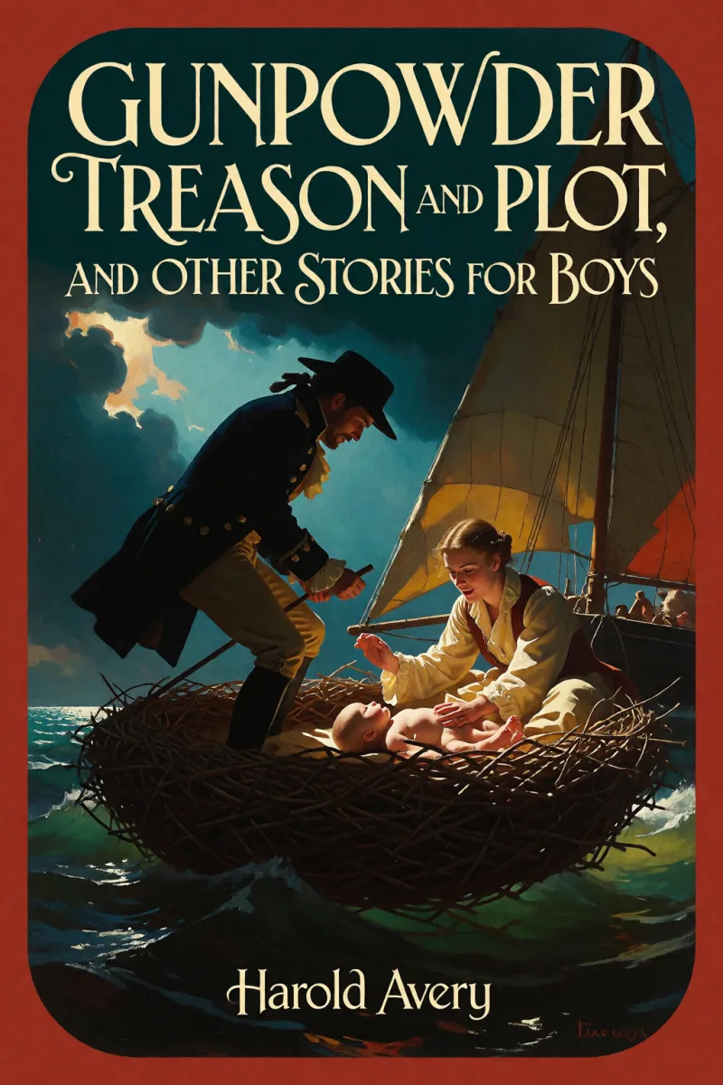 Cover of Gunpowder Treason and Plot, and Other Stories for Boys by Harold Avery