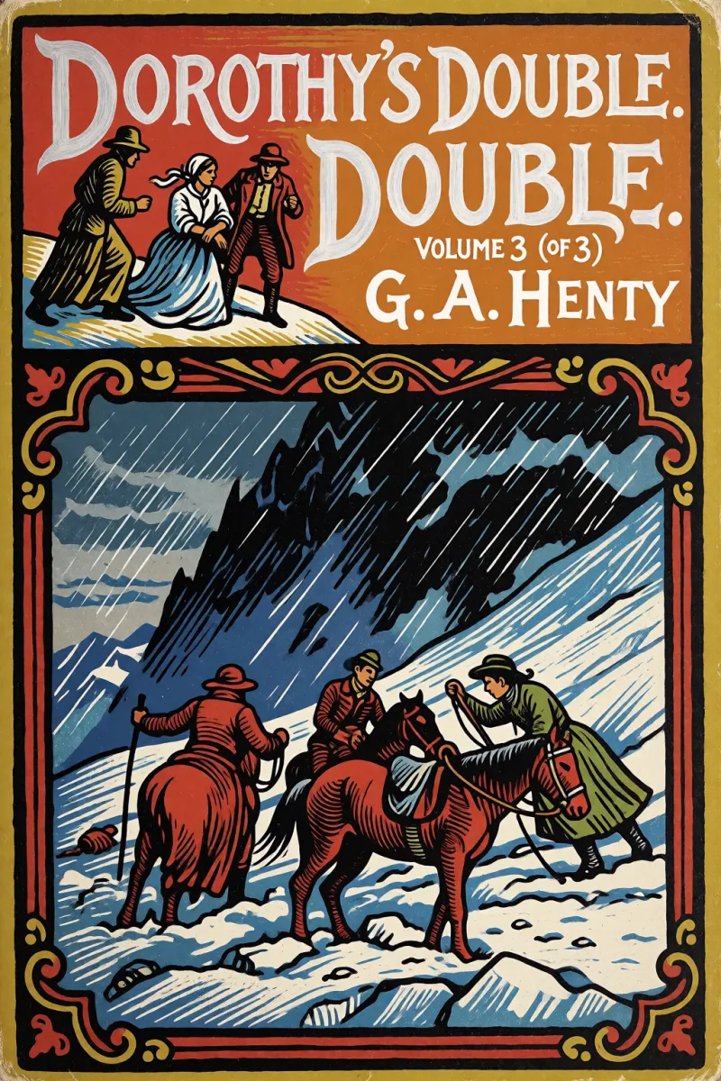 Cover of Dorothy's Double. Volume 3 (of 3) by G. A. Henty