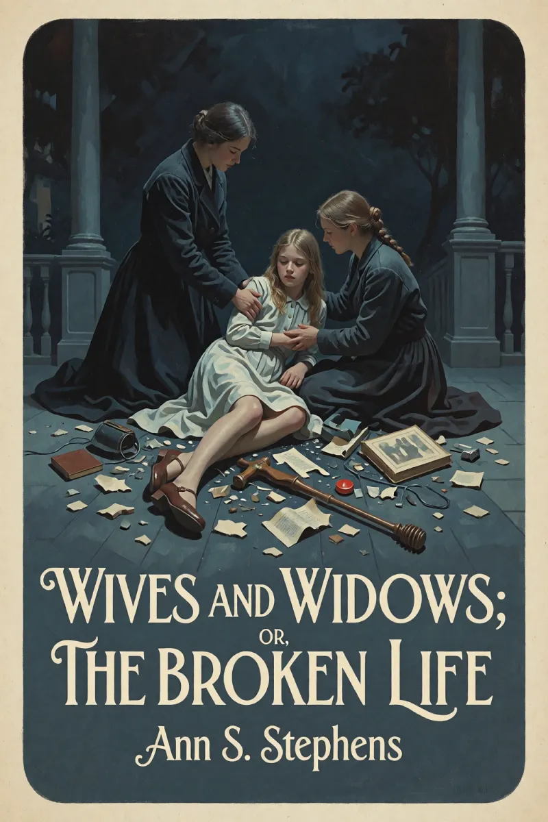 Cover of Wives and Widows; or, The Broken Life by Ann S. Stephens