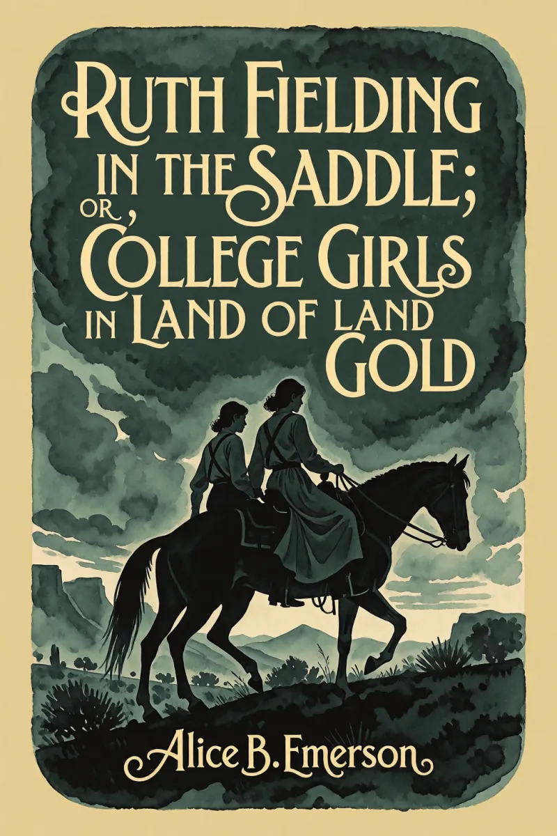 Cover of Ruth Fielding In the Saddle; Or, College Girls in the Land of Gold by Alice B. Emerson