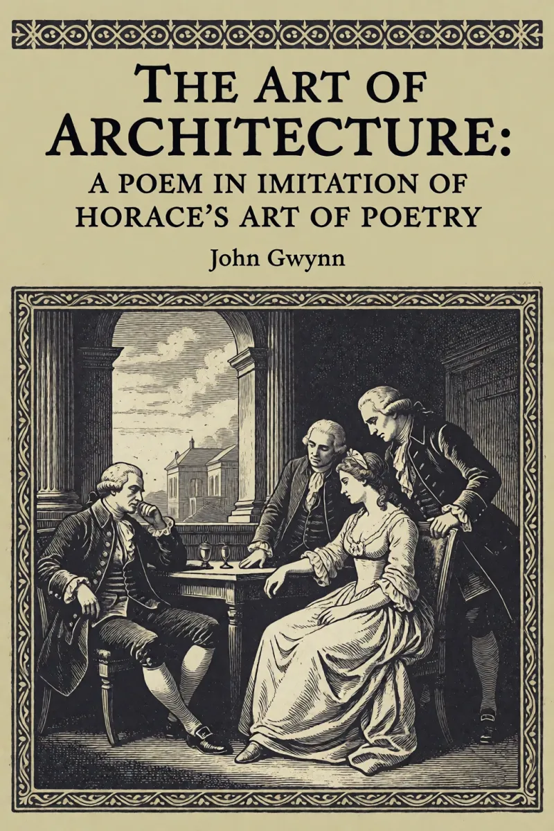 Cover of The Art of Architecture: A Poem in Imitation of Horace's Art of Poetry by John Gwynn