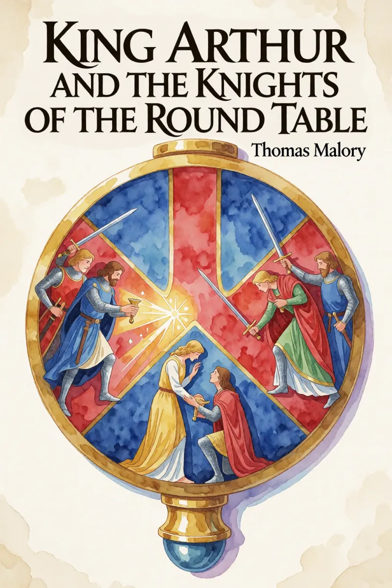 Cover of King Arthur and the Knights of the Round Table by Thomas Malory