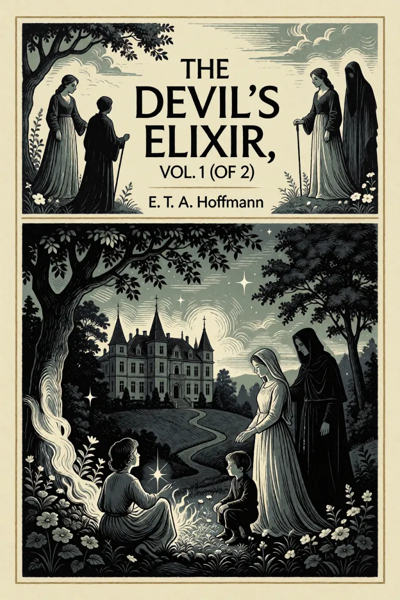 Cover of The Devil's Elixir, Vol. 1 (of 2) by E. T. A. Hoffmann