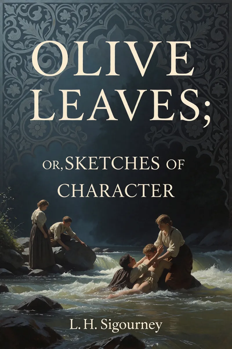 Cover of Olive Leaves; Or, Sketches of Character by L. H. Sigourney