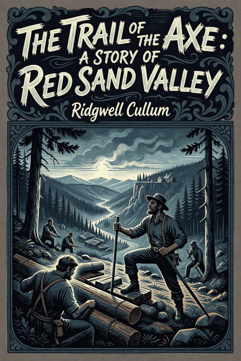Cover of The Trail of the Axe: A Story of Red Sand Valley by Ridgwell Cullum