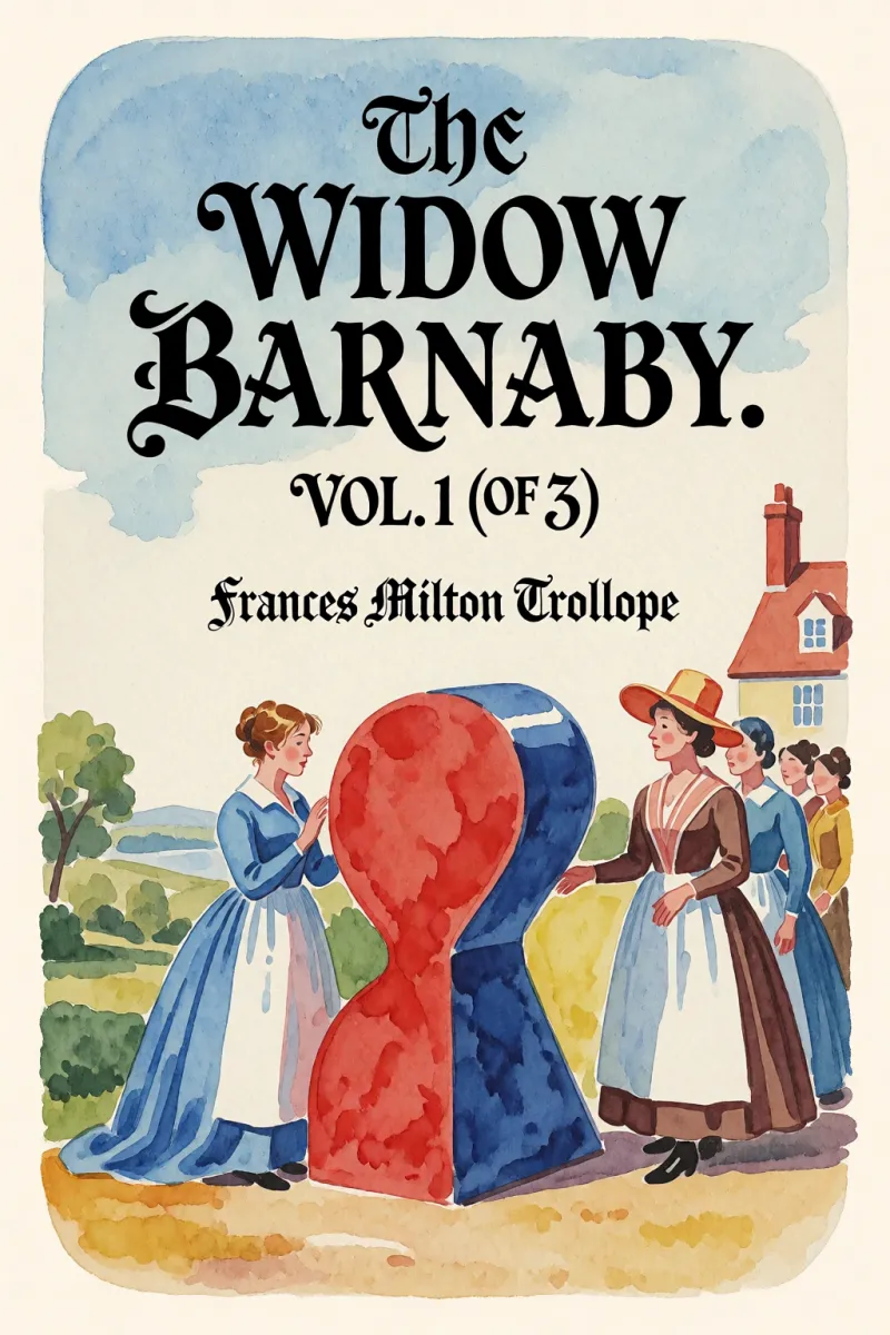 Cover of The Widow Barnaby. Vol. 1 (of 3) by Frances Milton Trollope