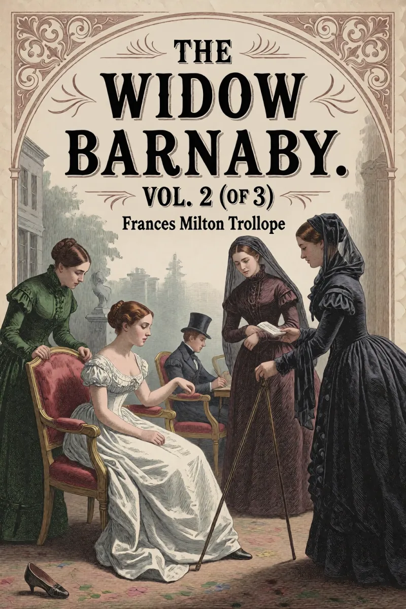Cover of The Widow Barnaby. Vol. 2 (of 3) by Frances Milton Trollope