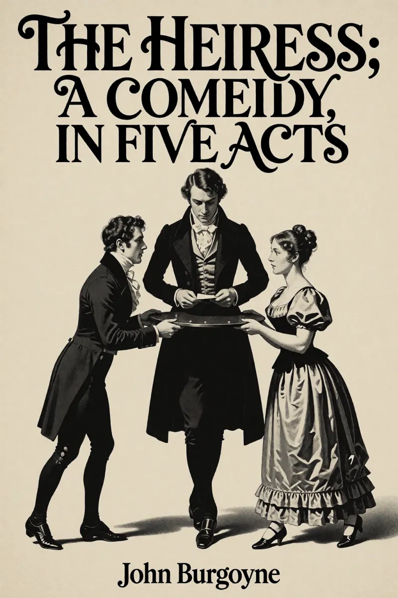 Cover of The Heiress; a comedy, in five acts by John Burgoyne
