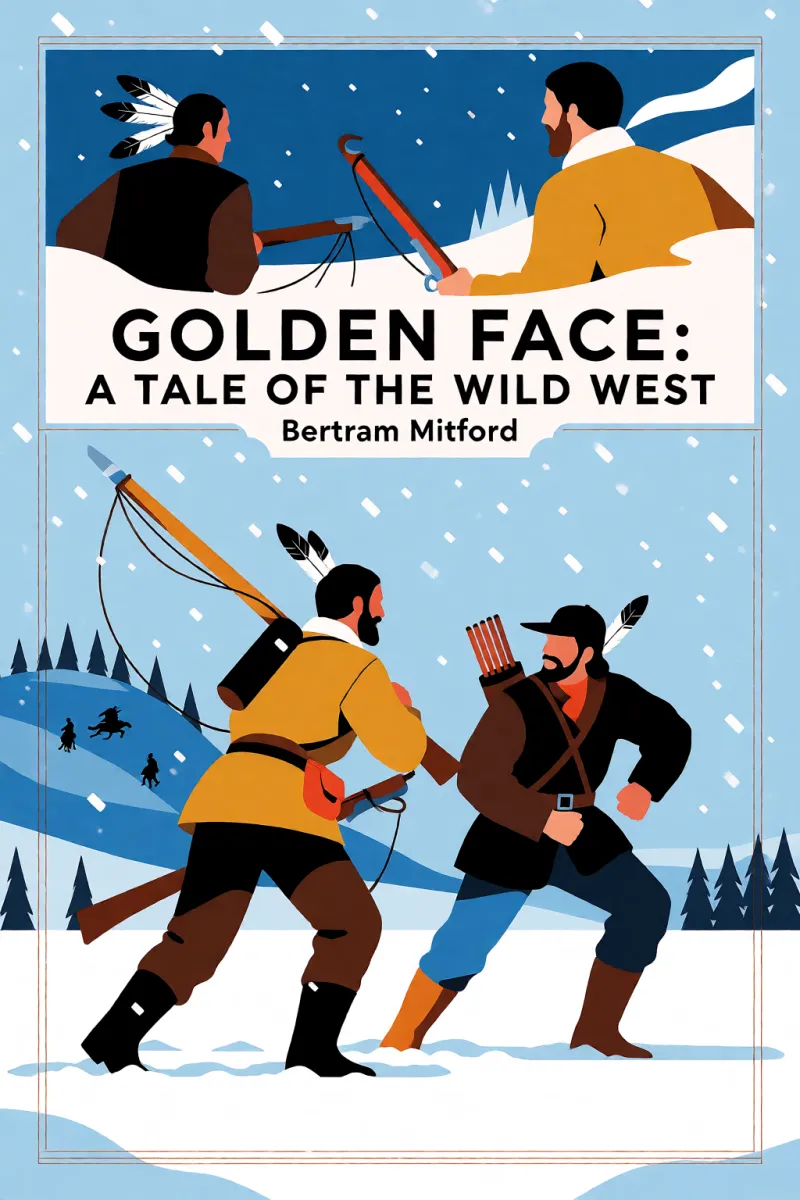 Cover of Golden Face: A Tale of the Wild West by Bertram Mitford