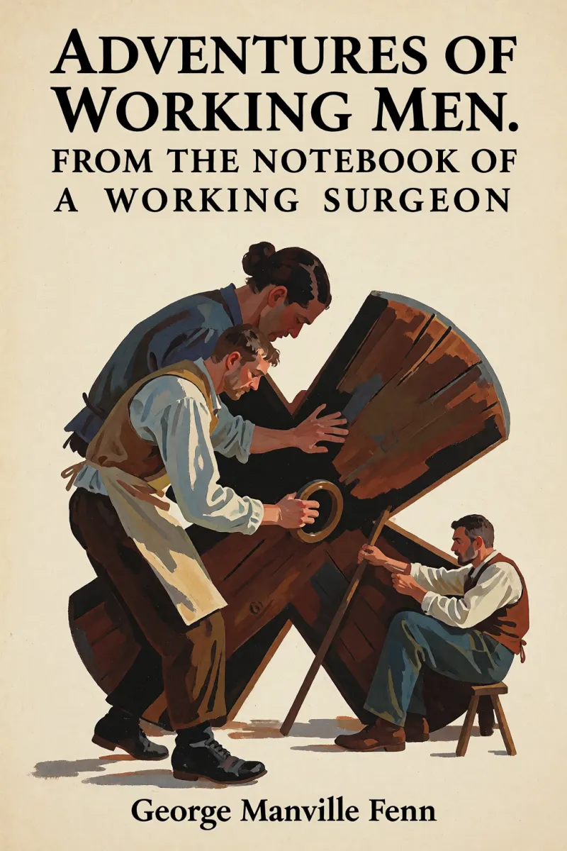 Cover of Adventures of Working Men. From the Notebook of a Working Surgeon by George Manville Fenn