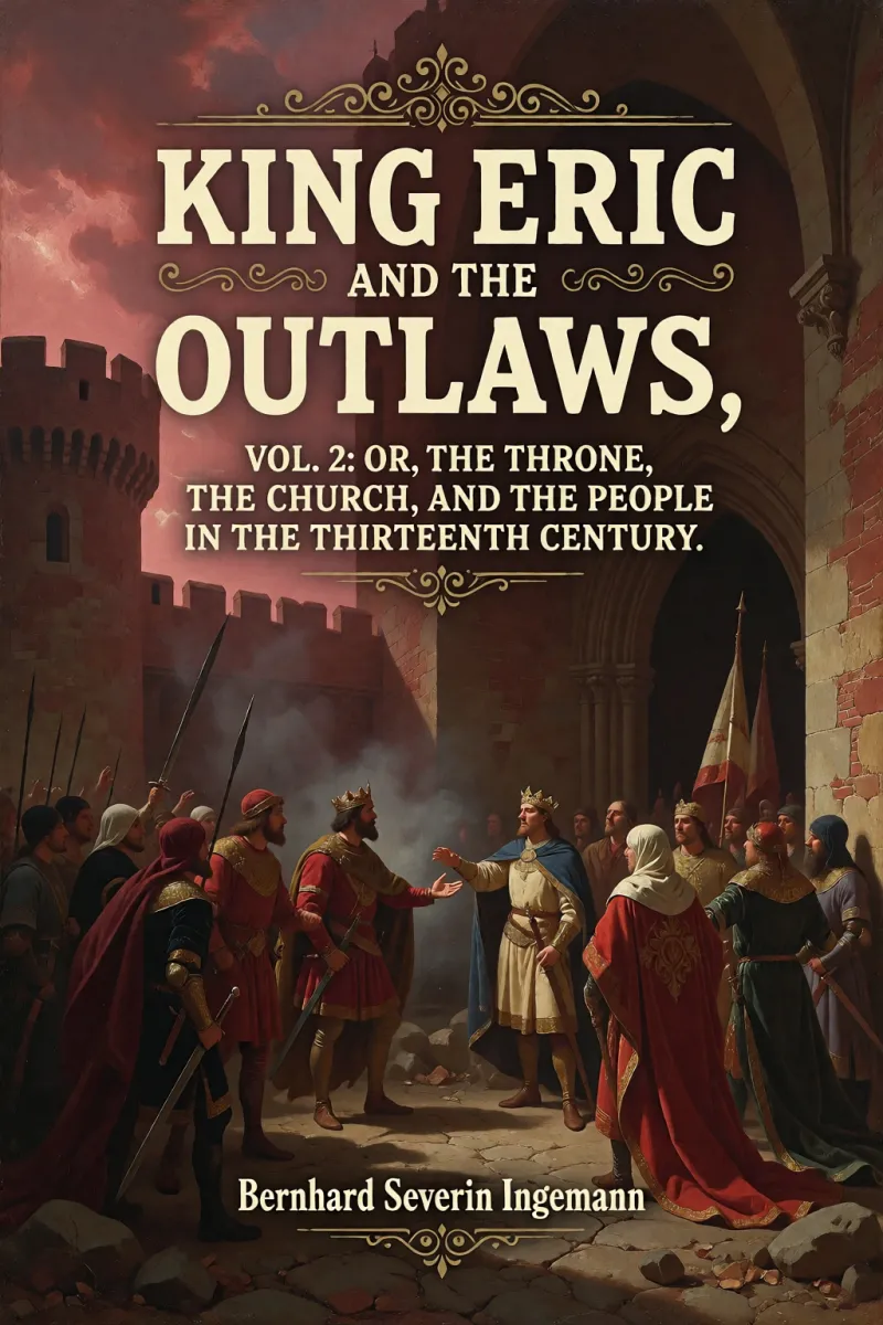 Cover of King Eric and the Outlaws, Vol. 2: or, the Throne, the Church, and the People in the Thirteenth Century. by Bernhard Severin Ingemann