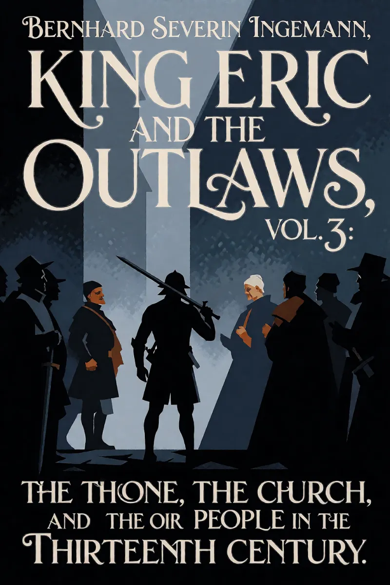 Cover of King Eric and the Outlaws, Vol. 3: or, the Throne, the Church, and the People in the Thirteenth Century. by Bernhard Severin Ingemann