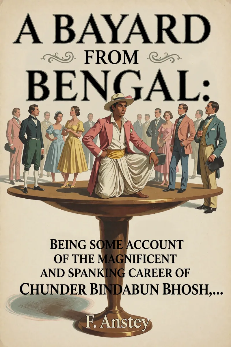 Cover of A Bayard From Bengal: Being some account of the Magnificent and Spanking Career of Chunder Bindabun Bhosh,... by F. Anstey