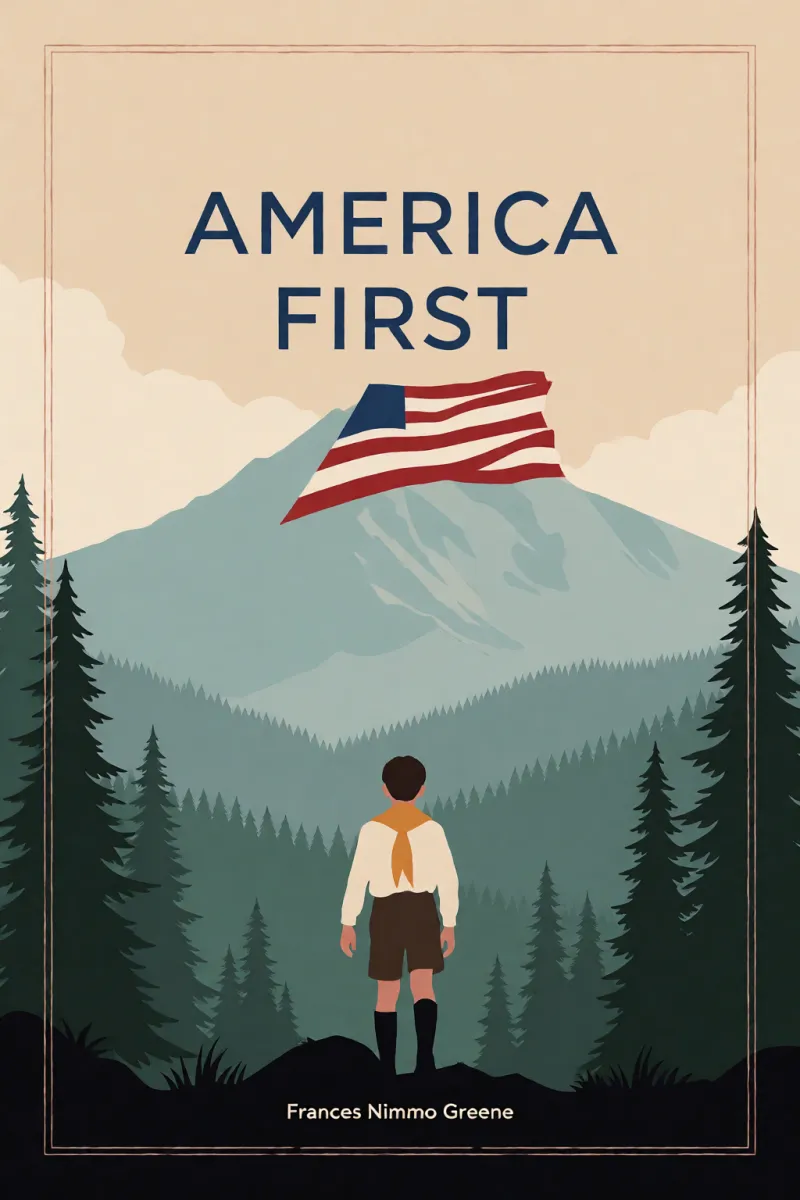 Cover of America First by Frances Nimmo Greene