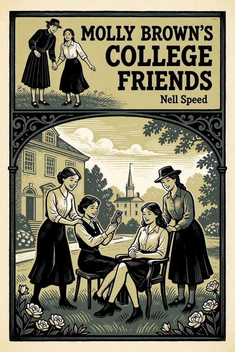 Cover of Molly Brown's College Friends by Nell Speed