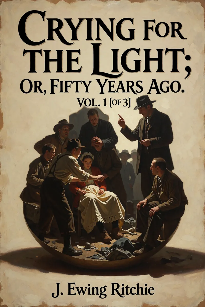 Cover of Crying for the Light; Or, Fifty Years Ago. Vol. 1 [of 3] by J. Ewing Ritchie