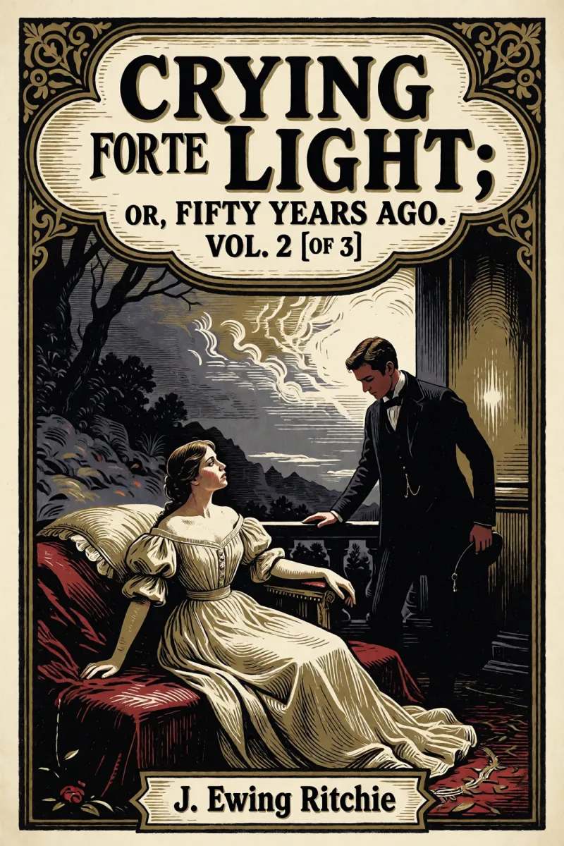 Cover of Crying for the Light; Or, Fifty Years Ago. Vol. 2 [of 3] by J. Ewing Ritchie