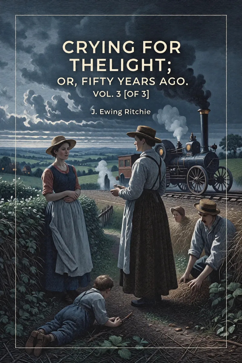 Cover of Crying for the Light; Or, Fifty Years Ago. Vol. 3 [of 3] by J. Ewing Ritchie