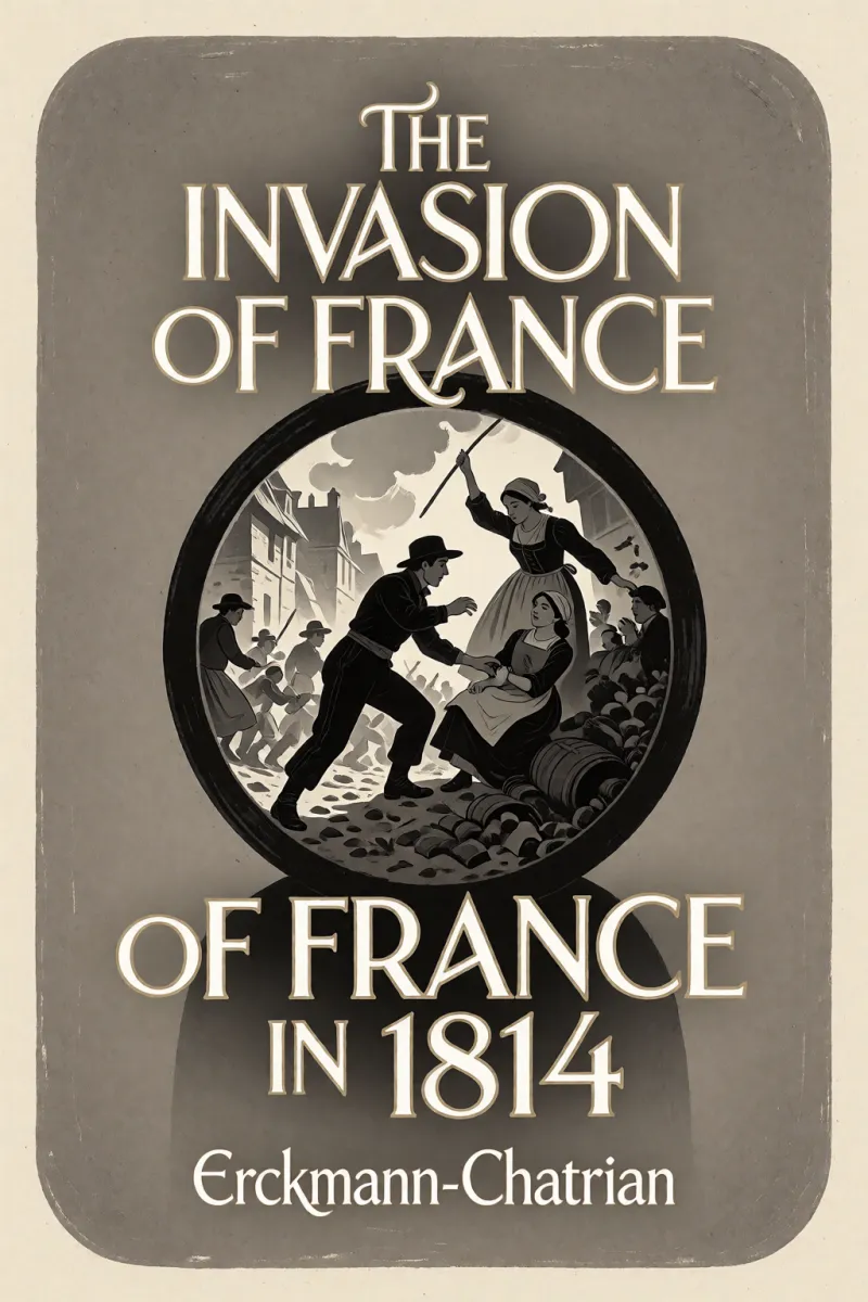 Cover of The Invasion of France in 1814 by Erckmann-Chatrian